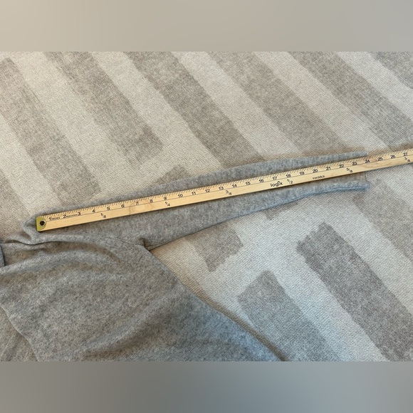 Lusso Cashmere Women’s Open Front Cardigan Light Gray (Size XS) - Picture 8 of 8